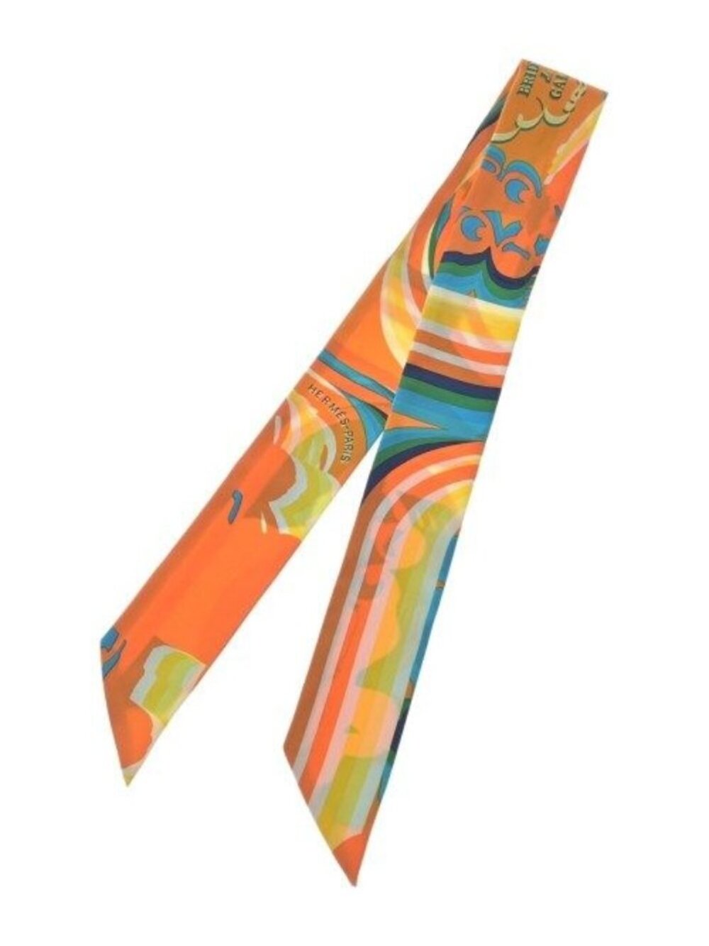 Hermes Bandana Scarf Orange